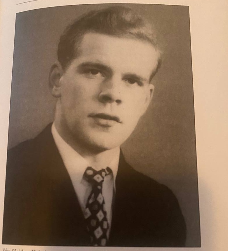Jón Heiðar Kristinsson árið 1949
